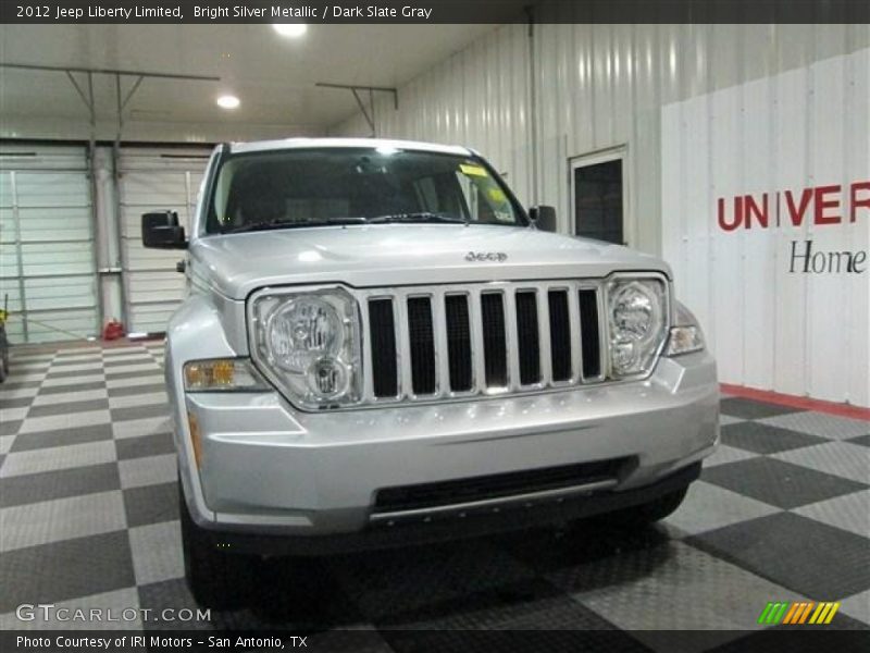 Bright Silver Metallic / Dark Slate Gray 2012 Jeep Liberty Limited