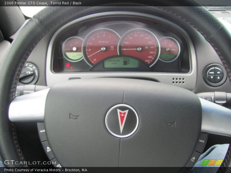 Torrid Red / Black 2006 Pontiac GTO Coupe