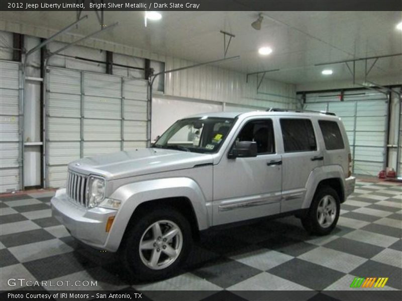 Bright Silver Metallic / Dark Slate Gray 2012 Jeep Liberty Limited