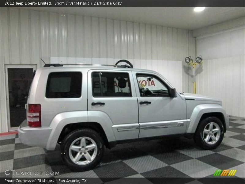 Bright Silver Metallic / Dark Slate Gray 2012 Jeep Liberty Limited
