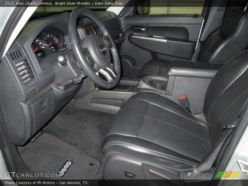 Bright Silver Metallic / Dark Slate Gray 2012 Jeep Liberty Limited