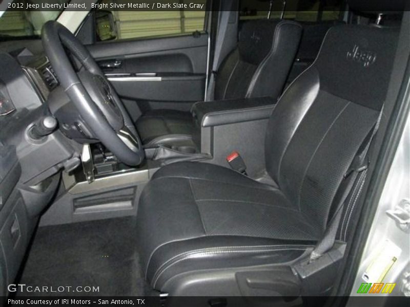 Bright Silver Metallic / Dark Slate Gray 2012 Jeep Liberty Limited