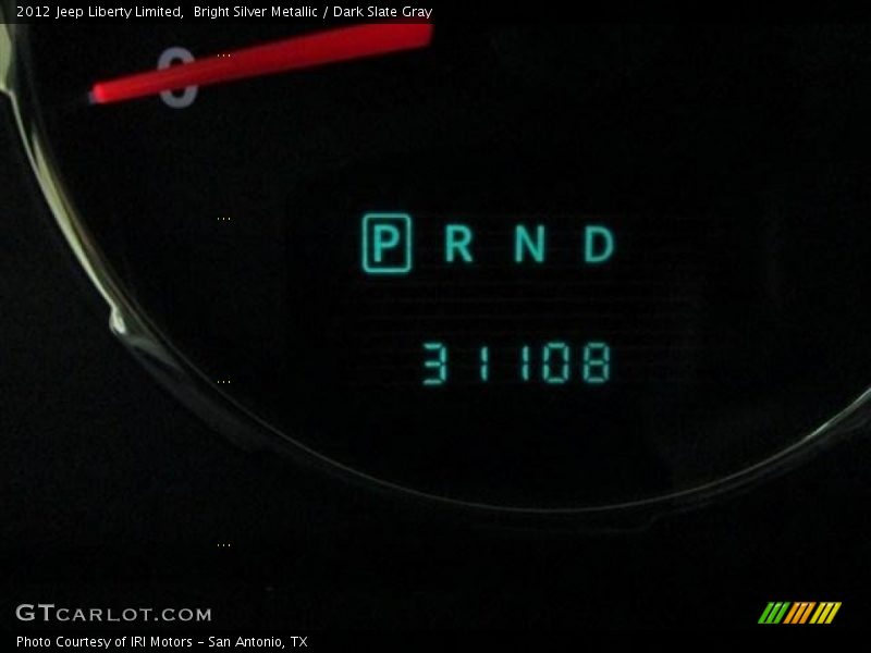 Bright Silver Metallic / Dark Slate Gray 2012 Jeep Liberty Limited