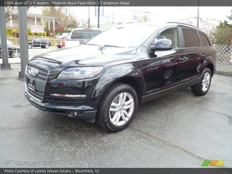 Phantom Black Pearl Effect / Cardamom Beige 2008 Audi Q7 3.6 quattro