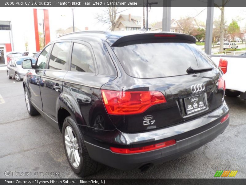 Phantom Black Pearl Effect / Cardamom Beige 2008 Audi Q7 3.6 quattro