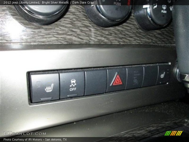 Bright Silver Metallic / Dark Slate Gray 2012 Jeep Liberty Limited