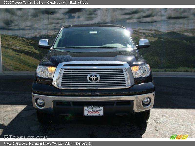 Black / Black 2013 Toyota Tundra Platinum CrewMax 4x4