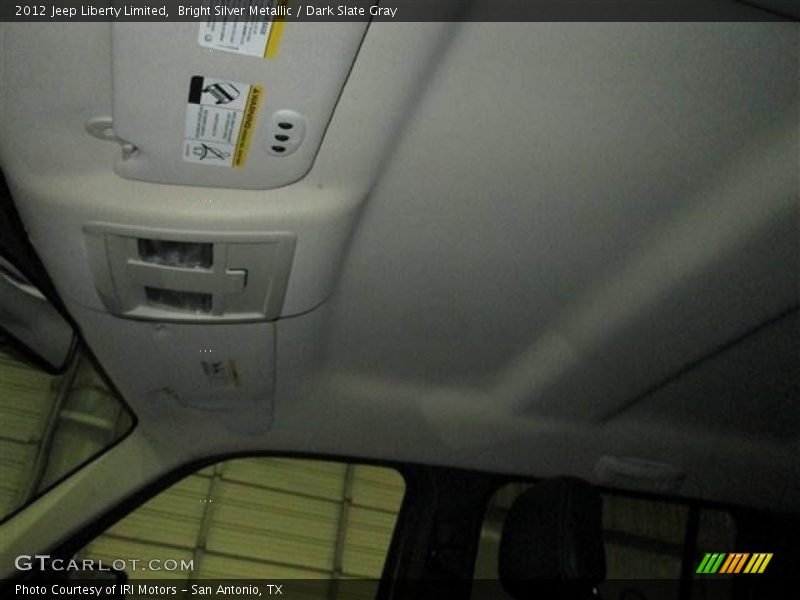 Bright Silver Metallic / Dark Slate Gray 2012 Jeep Liberty Limited