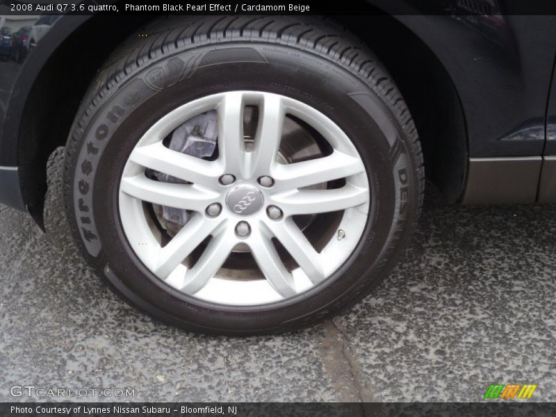 Phantom Black Pearl Effect / Cardamom Beige 2008 Audi Q7 3.6 quattro