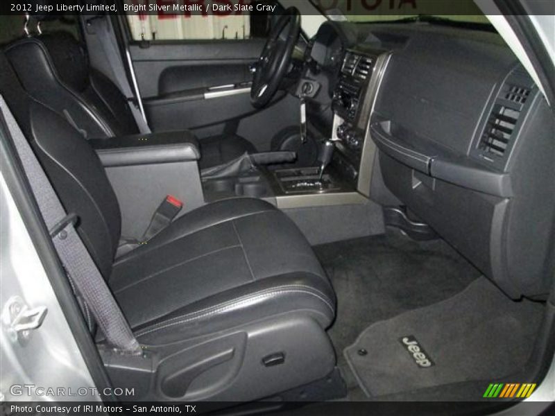 Bright Silver Metallic / Dark Slate Gray 2012 Jeep Liberty Limited