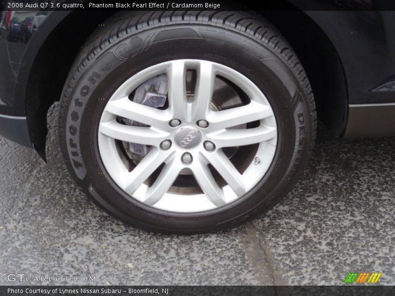 Phantom Black Pearl Effect / Cardamom Beige 2008 Audi Q7 3.6 quattro