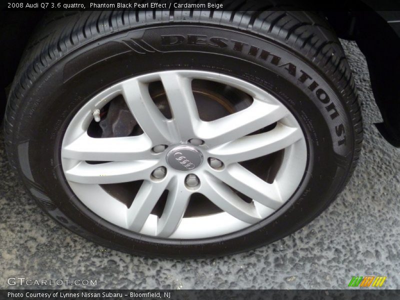 Phantom Black Pearl Effect / Cardamom Beige 2008 Audi Q7 3.6 quattro