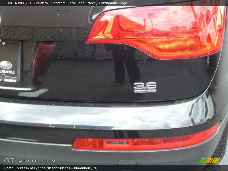 Phantom Black Pearl Effect / Cardamom Beige 2008 Audi Q7 3.6 quattro