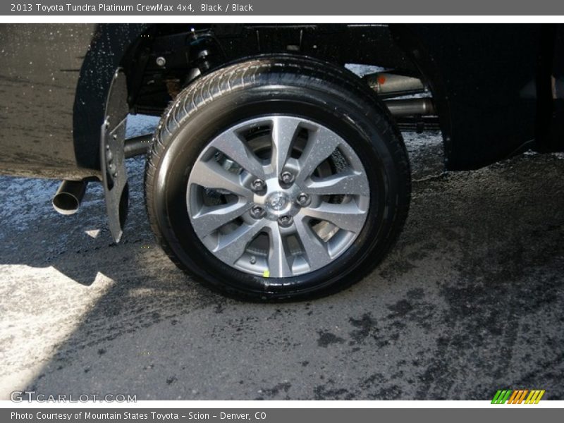 Black / Black 2013 Toyota Tundra Platinum CrewMax 4x4