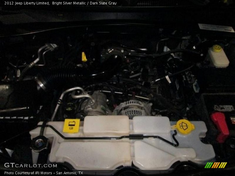 Bright Silver Metallic / Dark Slate Gray 2012 Jeep Liberty Limited