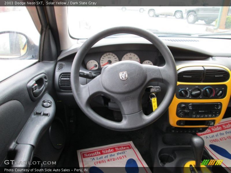 Dashboard of 2003 Neon SXT