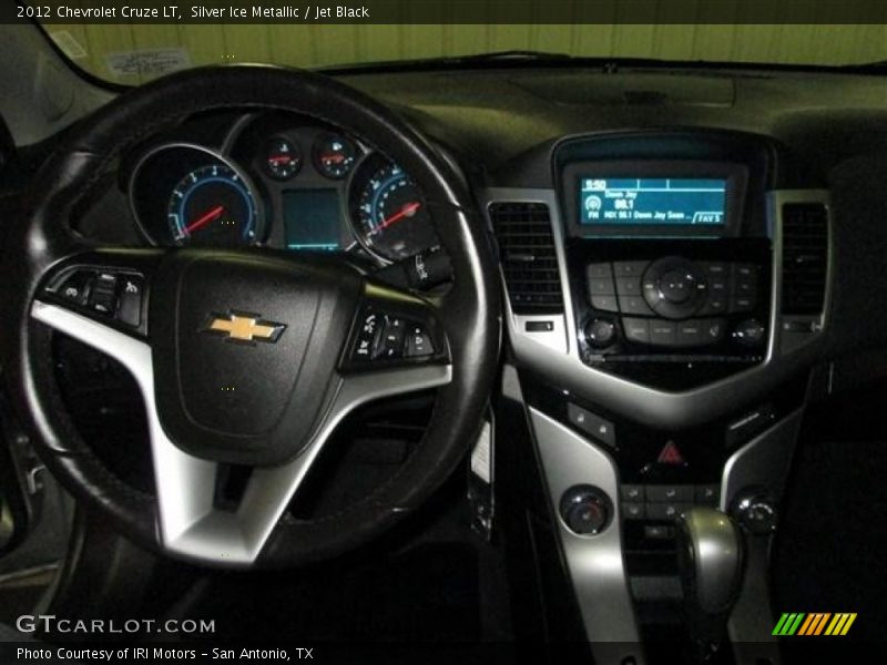 Silver Ice Metallic / Jet Black 2012 Chevrolet Cruze LT