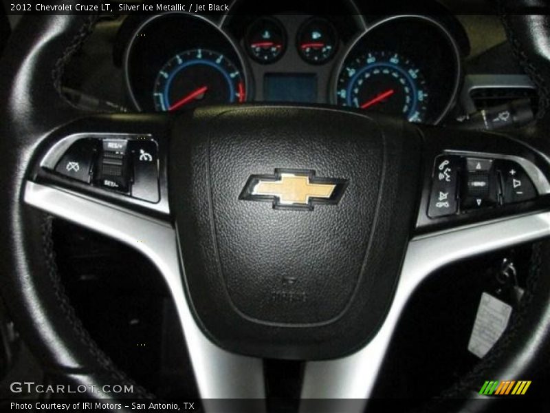 Silver Ice Metallic / Jet Black 2012 Chevrolet Cruze LT