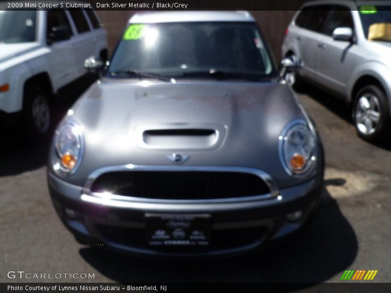 Dark Silver Metallic / Black/Grey 2009 Mini Cooper S Clubman