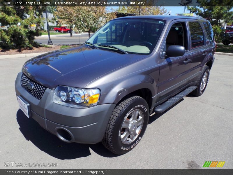 Dark Shadow Grey Metallic / Medium/Dark Flint Grey 2005 Ford Escape XLS 4WD