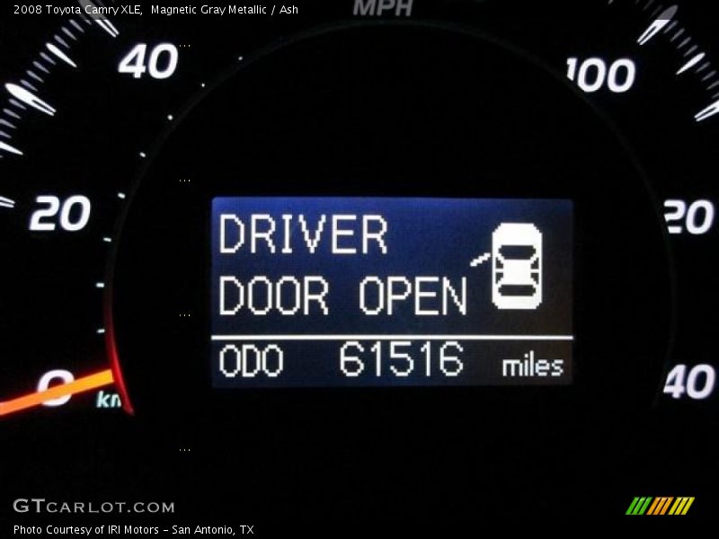 Magnetic Gray Metallic / Ash 2008 Toyota Camry XLE