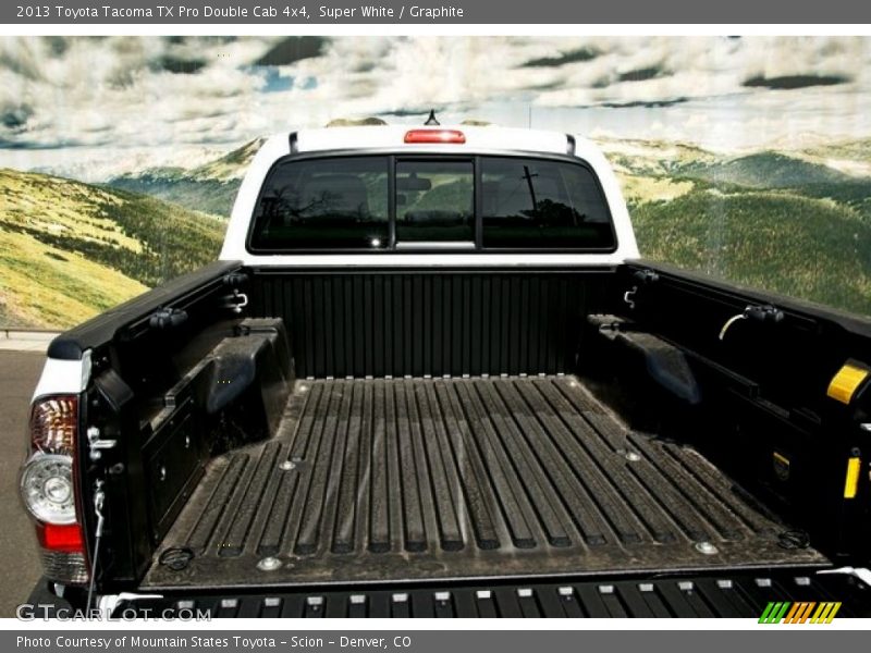 Super White / Graphite 2013 Toyota Tacoma TX Pro Double Cab 4x4
