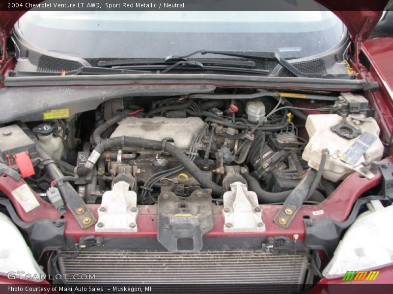  2004 Venture LT AWD Engine - 3.4 Liter OHV 12-Valve V6