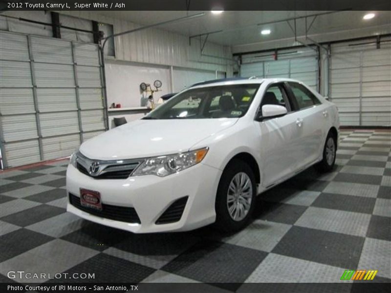 Super White / Ash 2012 Toyota Camry L