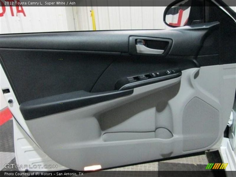 Super White / Ash 2012 Toyota Camry L