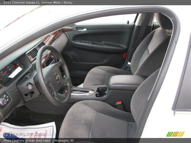  2011 Impala LS Ebony Interior