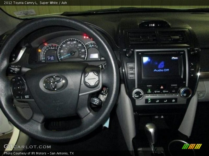 Super White / Ash 2012 Toyota Camry L
