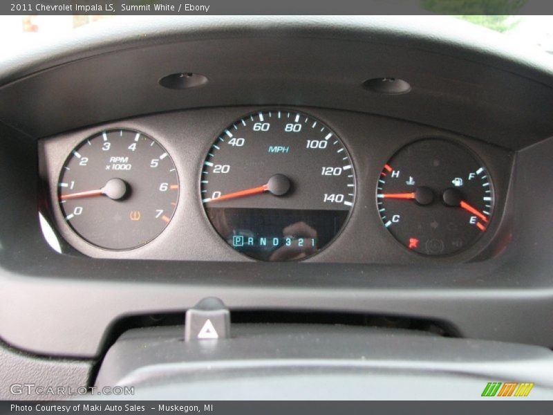  2011 Impala LS LS Gauges