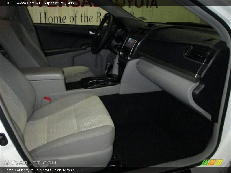 Super White / Ash 2012 Toyota Camry L