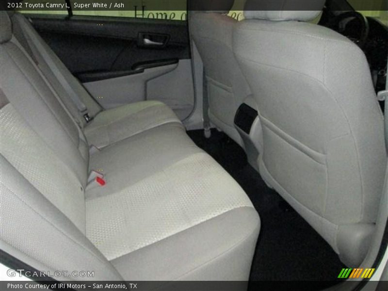 Super White / Ash 2012 Toyota Camry L