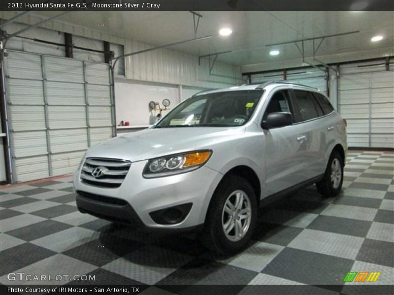 Moonstone Silver / Gray 2012 Hyundai Santa Fe GLS