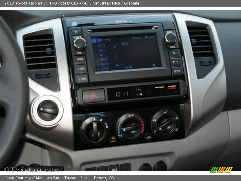 Silver Streak Mica / Graphite 2013 Toyota Tacoma V6 TRD Access Cab 4x4