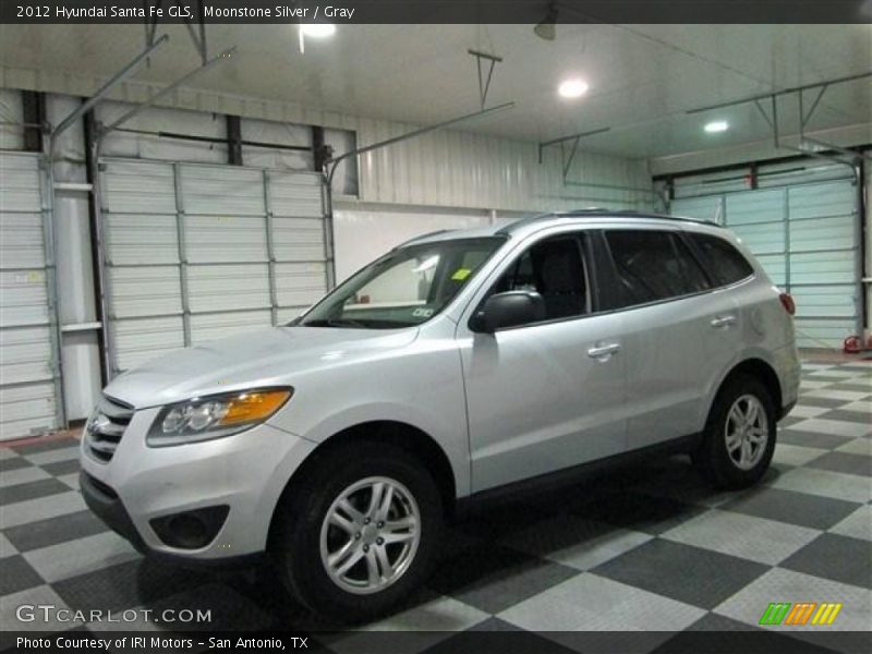 Moonstone Silver / Gray 2012 Hyundai Santa Fe GLS