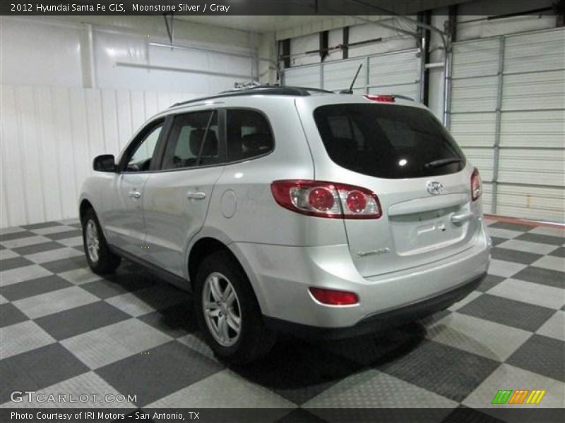 Moonstone Silver / Gray 2012 Hyundai Santa Fe GLS
