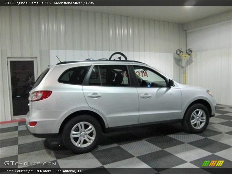 Moonstone Silver / Gray 2012 Hyundai Santa Fe GLS