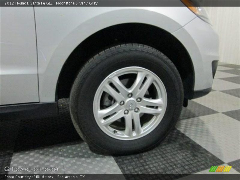 Moonstone Silver / Gray 2012 Hyundai Santa Fe GLS