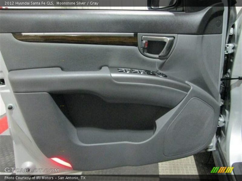 Moonstone Silver / Gray 2012 Hyundai Santa Fe GLS