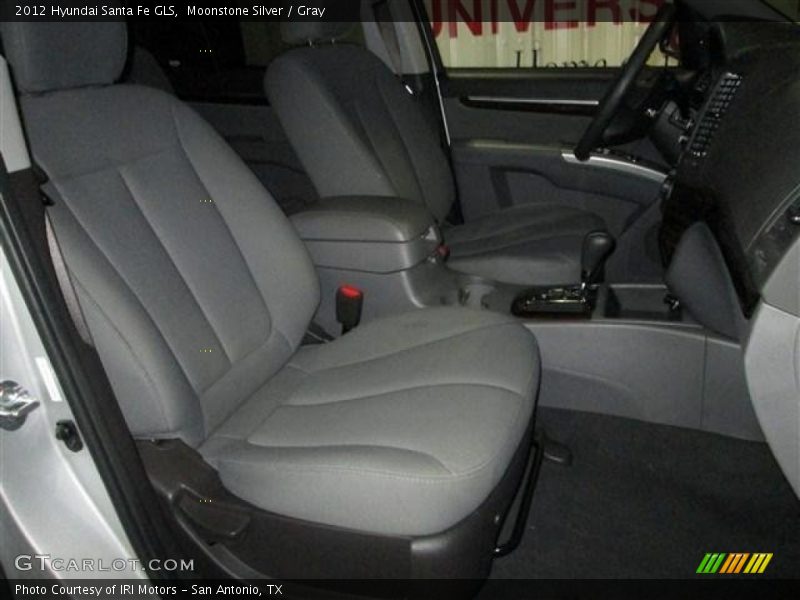 Moonstone Silver / Gray 2012 Hyundai Santa Fe GLS