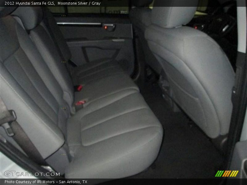 Moonstone Silver / Gray 2012 Hyundai Santa Fe GLS