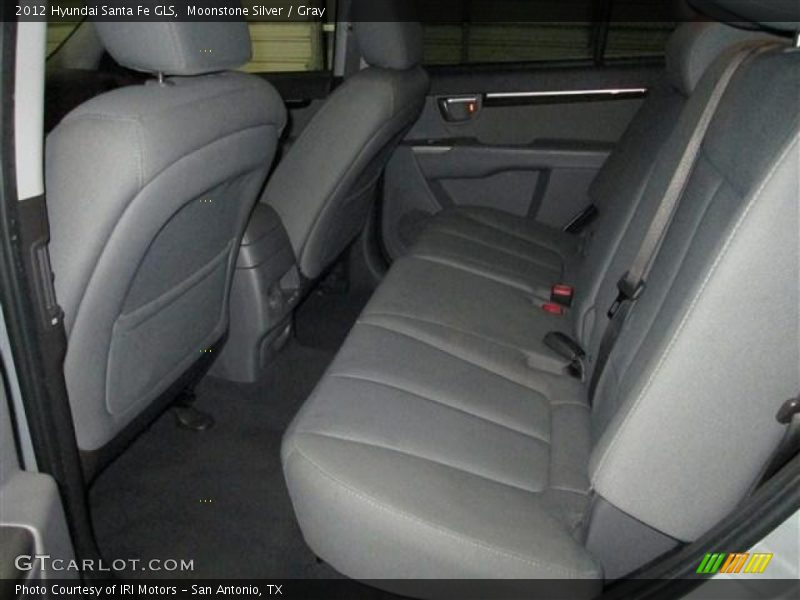 Moonstone Silver / Gray 2012 Hyundai Santa Fe GLS