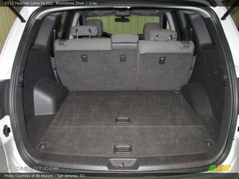Moonstone Silver / Gray 2012 Hyundai Santa Fe GLS