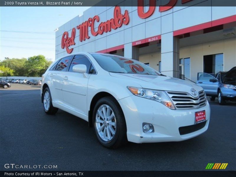Blizzard Pearl / Ivory 2009 Toyota Venza I4