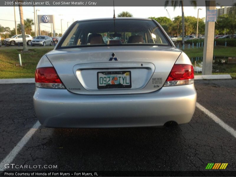 Cool Silver Metallic / Gray 2005 Mitsubishi Lancer ES