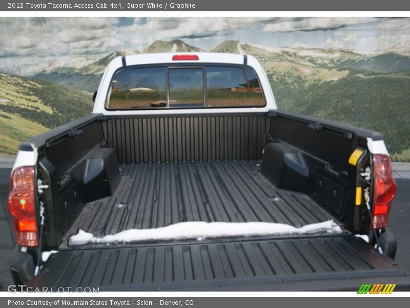 Super White / Graphite 2013 Toyota Tacoma Access Cab 4x4