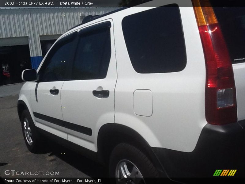 Taffeta White / Gray 2003 Honda CR-V EX 4WD