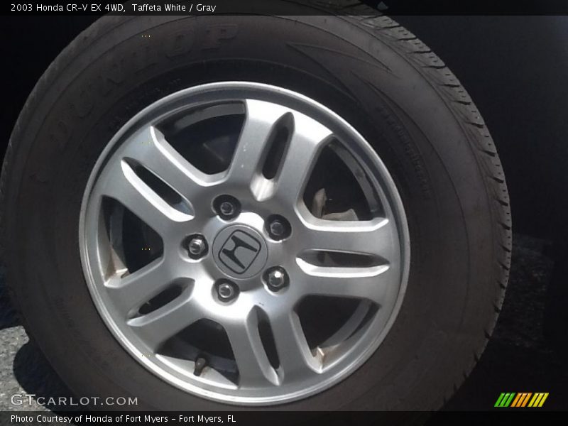 Taffeta White / Gray 2003 Honda CR-V EX 4WD